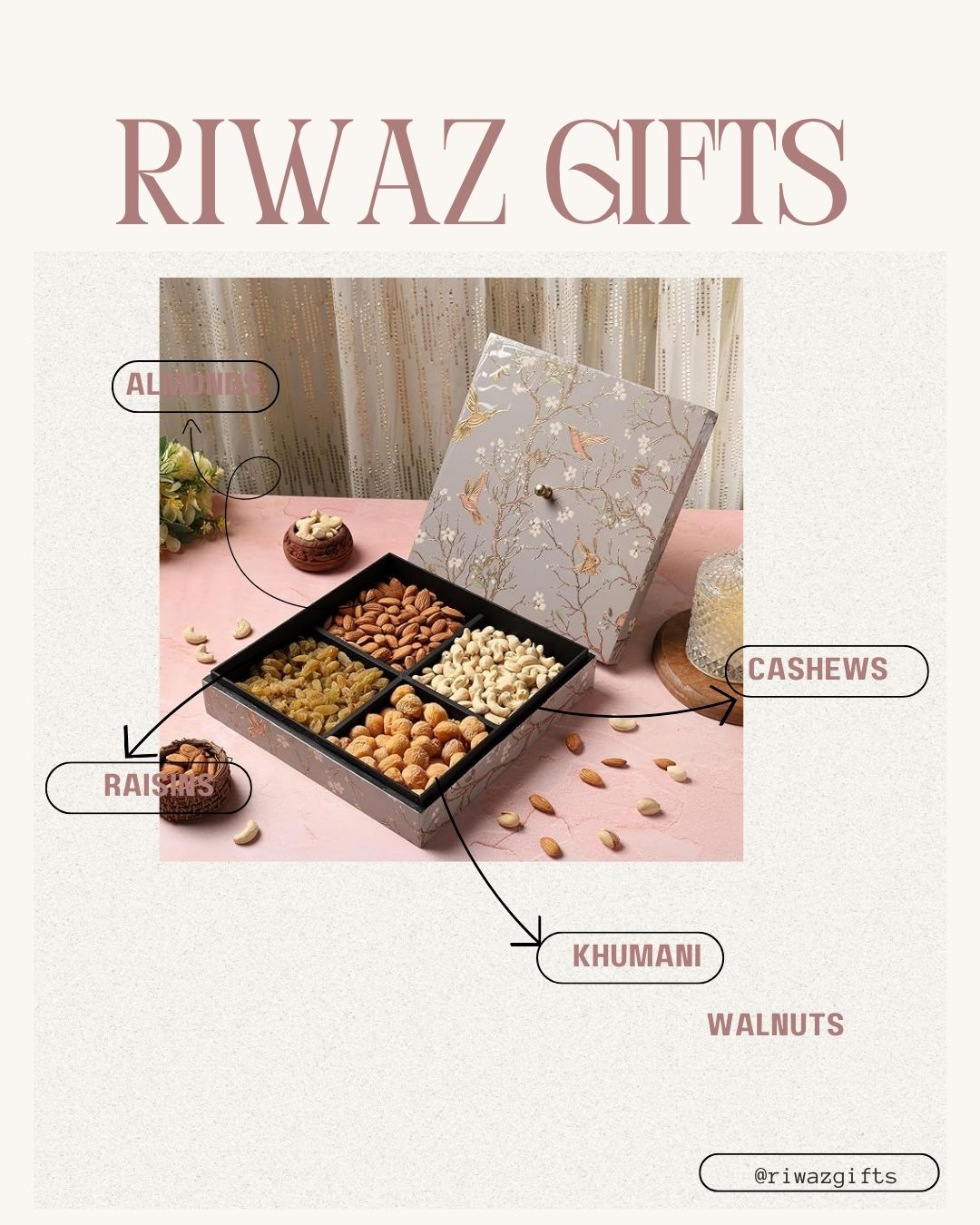 Riwaz Elite Dry Fruits Gift Box