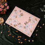 Riwaz Premium Flower Genda Flower Gift Box | Premium Assortment of Almonds, Cashews, Pistachios, Walnuts, Raisins & Khumani | A Thoughtful Gift