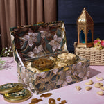 Riwaz Luxury Green Regal Dry Fruit Gift Box with Almonds & Cashews – Elegant Design