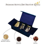 Riwaz Luxury Blue Suede Giftbox