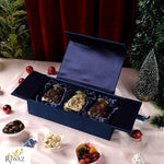 Riwaz Luxury Blue Suede Giftbox