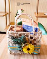 Harvest Gold Jute Hamper