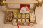 Luxury Pinewood Rakhi Gift Hamper | Dry Fruit & Chocolates Box