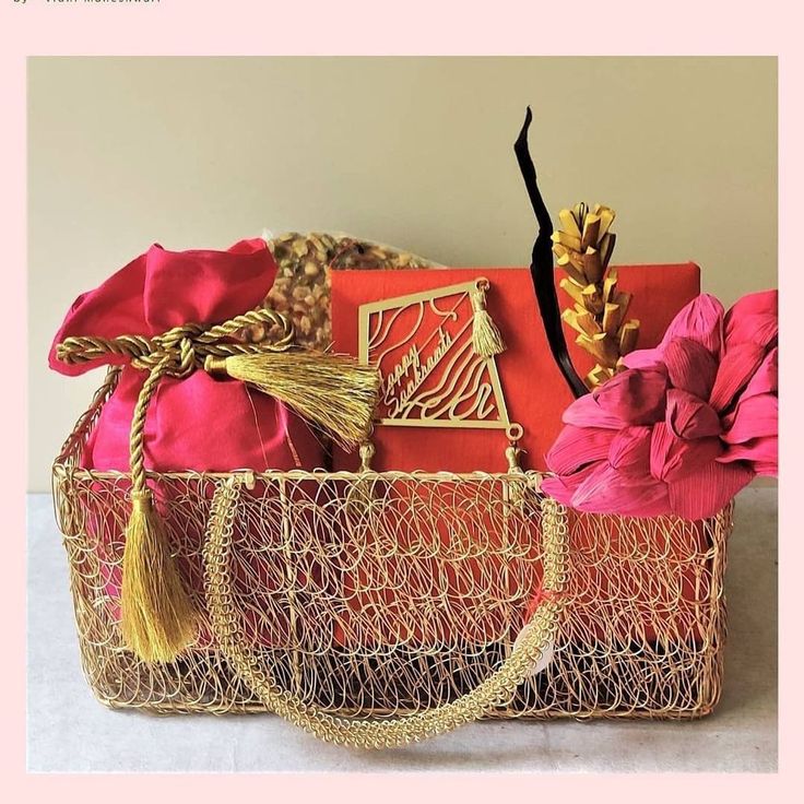 Phulkari Festive Basket