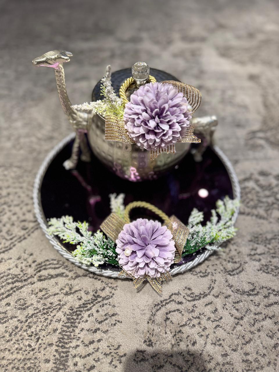 Ornate Silver Animal Hamper