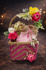 The Magenta Bloom Basket
