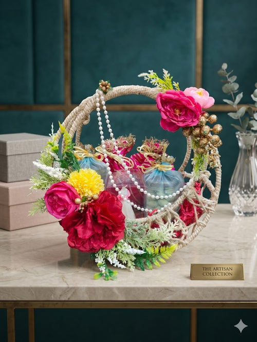 Boho-Luxe Pearl Bloom Hoop