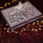 Riwaz Premium Dry Fruit Gift Box  | Premium 6-Jar Set | Almonds, Cashews, Pistachios , Walnuts , Figs & Raisins| Luxury Elegant & Reusable Gift Hamper | High Protein & Immunity Booster Assortment |