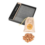 Riwaz Executive Corporate Gift Hamper for Diwali | Elegant Potli Bag with Premium Almonds, Diary & Pen | A Thoughtful Present for Clients & Employees
