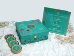 Riwaz Regal Blue Harmony Gift Box | Premium Almonds, Cashews, Pistachios & Raisins | Ideal for Weddings & Celebrations
